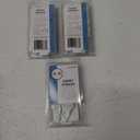 Elastic Sheet Straps with Non-Slip Fasteners, White 4-Pack 3Pcs