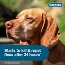 Seresto Flea & Tick Collar For Dogs Over 18 lbs., Treatment & Prevention, Vet-Recommended, 8 Month Protection, Large