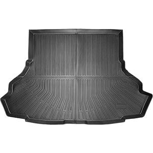 IKON MOTORSPORTS TPE Cargo Trunk Liner, Compatible with 2015-2026 Ford Mustang, Custom Fit All Weather Protection Heavy Duty Rear Trunk Tray Cargo Mats Protector, Black