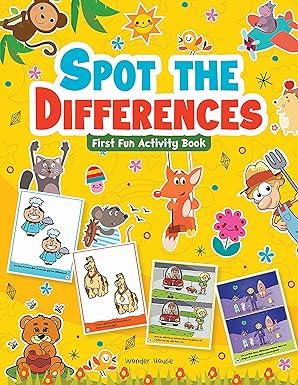 Spot The Difference : First Fun Activity Books For Kids, Paperback