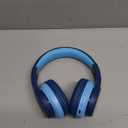 iClever BTH12 Kids Bluetooth Headphones,Colorful LED Lights Kids Headphones Wireless,74/85dBA Safe Volume,85H Playtime,Fast Charging,Bluetooth 5.2,Over Ear,Built-in Mic for iPad/Tablet/Airplane,Blue