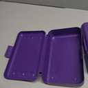 2 x Romanoff Products Pencil Box, Purple
