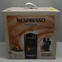 Nespresso Vertuo Plus Deluxe Coffee and Espresso Maker by De'Longhi, Titan with Aeroccino Milk Frother, 110 Volts