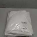 RYB HOME White Sheer Curtains for Bedroom, Semi Sheer Privacy Curtains & Drapes Linen Wave Texture Harsh Sunlight Filter for Hallway Window Guest Room Country House, 52 x 120 inches Long, 2 Panels