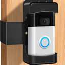 Video Doorbell Holder for Apartment Door, No-Drill, Anti-Theft, Camera Holder Mount for Home Rentals Office