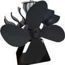 4-Blade ove Fan Heat Powered for Wood for Heat Powered ove Quiet Efficient Heat Distribution