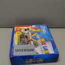 JAMBO Premium Triple Water Slide with 3 Bodyboards, 20Ft Heavy Duty Slip Splash and Slides-Advanced 3-Way Sprinkler System, Splash Pad Mat Backyard Summer Outdoor Water Toys n Long Slides for Kids