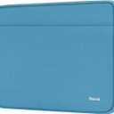 Laptop Sleeve Bag, 15.6 inch Computer Case Shockproof Protective Notebook Case with Accessory Pocket, Briefcase Carrying Laptop Sleeve for 15.6" HP, ASUS, Dell, Lenovo, Acer -Sky Blue