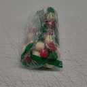 Jishi Christmas Pom Pom Garland Christmas Decorations for Tree Indoor Home Room Decor 3pk Cute Hanging Felt Ball Red White Green Pompom Bead Ornament String Banner Garland Xmas Birthday Party Supplies