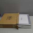 Azar Displays 300336-SLV-4PK Wall Mount Plastic Snap Poster Frame 8.5" x 11" Portrait/Landscape Sign Holder Frame, 4-Pack (Silver)