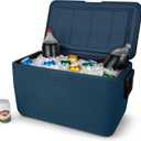 Coleman Chiller 48qt Cooler with Ice Retention, Leak Resistant, Great for Camping, Concerts, Sports, and More, 48qt