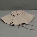 FURTALK Sun Hats for Women Ponytail UPF 80+ Beach Summer Hat Wide Brim Packable Cowboy Hat (One Size, Beige)