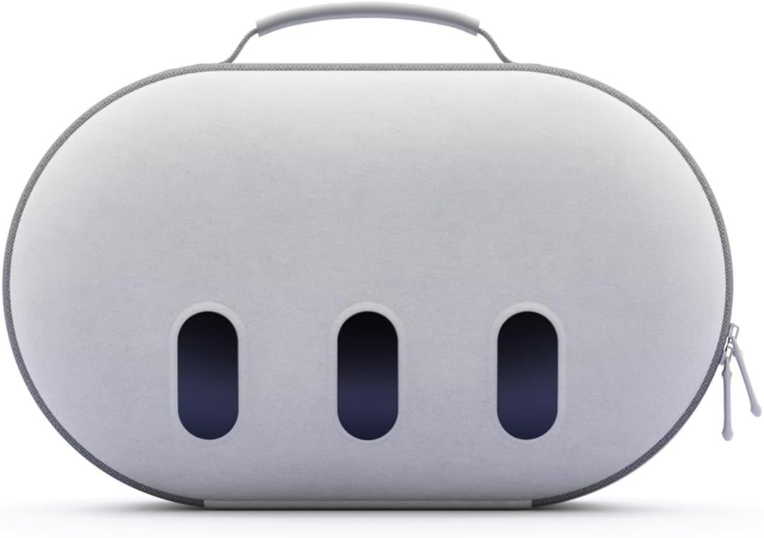 Aubika for Meta Quest 3 Case, Hard Carrying Case for Oculus Quest 3 Accessories, Compatible with Quest 2/Pico 4 Headset, Travel and Storage