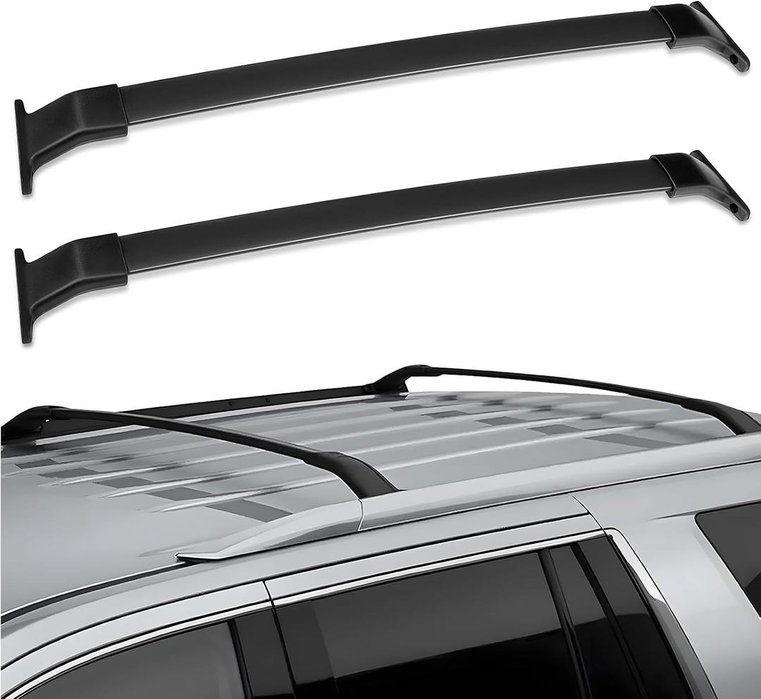 Scitoo Roof Rack Cross Bars Baggage Carrier for Honda Odyssey 2011-2017 Black 2 Pcs Roof Top Rack Luggage Carrier