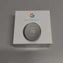 Google Nest Thermostat - Smart Thermostat for Home - Programmable Wifi Thermostat - Charcoal
