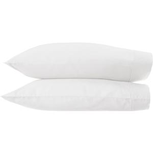 Amazon Aware 100% Organic Cotton 300 Thread Count Pillowcase, Standard Set, King, White, 2 Pack, 40" x 20"