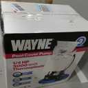 WAYNE WAPC250-1/4 HP Reinforced Thermoplastic Pool Cover Pump - Up to 3,000 Gallons Per Hour - Automatic On/Off Water Removal Pool Cover Pump