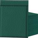 Famagic Bubble Mailers 8.5x12 Inch 40pc Ultramarine Green Shipping Bags, Chic Packaging Bags For Small Business, Colored Padded Mailing Envelopes, Opaque Matte Self Seal Bubble Poly Mailers Bulk #2