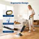 Steam Mop for Floor Cleaning with 2 Washable Pad, 30s Quick-Heating, Lightweight Floor Steamer Cleaner Mop for Hardwood, Tile, Laminate Floors，Carpet