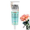 Floral Glue for Fresh Flowers, Waterproof Flower Adhesive for Corsages, Boutonnieres, Wristlets, Wedding Crafts, Fast Drying, Strong Hold Floral Glue for Silk Dried Flowers and Accessories, 50ML