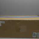 52-Inch White Ceiling Fan Without Light, Modern Low-Profile Flush Mount Fan with Remote, 6-Speed Reversible Quiet DC Motor,for Balcony, Living Room, Bedroom (No Light)