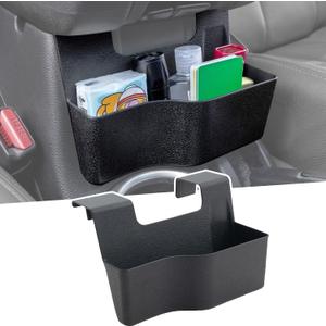 PIMCAR Center Console Hanging Storage Box for 2011-2018 Jeep Wrangler JK JKU 2/4 Door, Armrest Organizer Tray Interior Accessories (Not for JL JLU)