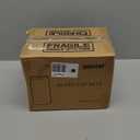 20 Oz Drinking Glasses with Bamboo Lids and Glass Straw - 6 Pcs Glass Cups Beer Ice Coffee Glasses Cute Aesthetic Cup Great for Coffee Bar Accessories Include 2 Cleaning Brushes