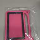 Fire HD 10 Tablet Case 2019 (Previous Model)-SHREBORN Shockproof Kid-Proof Cover with Stand Kids Case for Amazon Fire HD 10 Tablet(2019/2017/2015 Release) NOT for 2021 Released 11th Generation (New Pink)