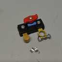 Car Battery Power Cut-Off Switch Breaker, Pure Copper Stable Transmission High Conductivity Disconnect Switch Smart Battery Disconnect for Car Truck Boat Rv Supplies (Red)