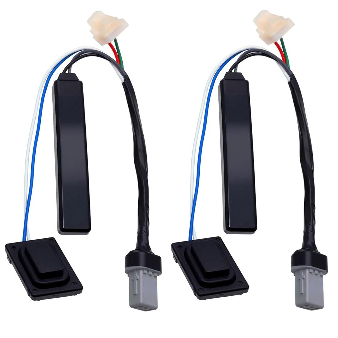 2 Pcs Front Door Handle Button Compatible with Kia Sportage QL 2016-2019, Kia KX5 2016-2018, Replacement for 82657D9000, 82658D9000, Left and Right