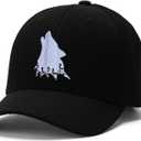 Embroidered Baseball Cap for Women Men Adjustable Baseball Hat Black Baseball Cap Trucker Hat