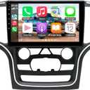 Double Din Car Stereo for Jeep Grand Cherokee 2014-2022 10 Inch Touch Screen Android 12 Car Audio Multimedia Receiver with CarPlay Android Auto GPS Radio Navigation Bluetooth Camera(2+32G)