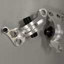 Racing Compliance Brackets Spherical Bearings Compatible with Clear Civic EG 92-95 Integra 94-01,Replace 542-05-M465