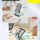 Funny Gifts for Teen Boy Kid Man Cell Phone Stand: UPGRADE Adjustable Thumbs Up Lazy Phone Holder for Desk Fun Gadget for Him Guy Tween Woman Girl Adult Essentials Stocking Stuffer Who Have Everything