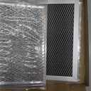Microwave Filter Replacement - 3 Pcs Charcoal and Grease Filter Kit Compatible with GE Models JVM6175YK5FS, JVM6175SK5SS, JVM6175DK5BB, JVM6175DK5WW| Effective Odor Elimination