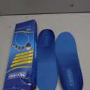 Plantar Fasciitis Feet Insoles Arch Supports Orthotics Inserts Relieve Flat Feet, High Arch (Mens 14-14 1/2) (New Blue)