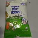 Earth's Best Melty Hoops Spring Veggies Baby Snacks - 0.7oz: Age 8 Months+, Ready to Eat, Bag, 4 ct, BBD: 19 Jul 2026