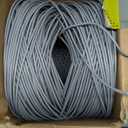 trueCABLE Cat6 Riser (CMR), 1000ft, Gray, 23AWG 4 Pair Solid Bare Copper, 550MHz, PoE++ (4PPoE), ETL Listed, Unshielded Twisted Pair (UTP), Bulk Ethernet Cable