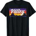 The Classic Valley Vintage Sunset Phoenix Arizona T-Shirt, Size S