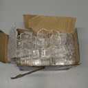 Mini Acrylic Box with Lid, 100 Pack 0.9x0.9x0.7 Inch Small Jewelry Acrylic Display Container Tiny Plastic Square Cube Storage Box for Candy, Pill and Jewelry