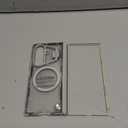 Nillkin for Samsung Galaxy Z Fold 7 Case, Compatible [Kickstand] Slim Magnetic Anti-Yellow Phone Case for Galaxy Z Fold 7 - Clear Gray