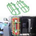 POETRYXIAO Tail Light Cover Guard for 2021-2023 Ford Bronco(Not Fits Bronco Sport), Stylish Off-Road Style Taillight Trim,Rear Light Lamps Guards for Bronco Accessories