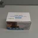 Nose Wax Kit Men,Nose Hair Waxing Kit with Adjustable LED Display,Ear Hair Removal Kit for Men Women 100 g Wax 70 Applicators,Constant Temp,USB Heated,Pocket-Size,Black