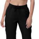 TBMPOY womens Capri (Black, M)
