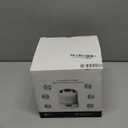 Ultrasonic Jewelry & Makeup Tool Cleaner, Retainer Cleaner,40000-42000Hz U-V Dual-Action, 4 Modes, 45dB Quiet, SUS304 DetachableTank, IPX7 Waterproof with Cleaning Kit for Rings, Watches, Brushes (White)