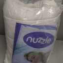 Nuzzle Cooling Adjustable Pillow for Side Sleepers, Luxury Standard Size Bed Pillow Hotel Collection - Best Adjust Height Soft Firm Pillow for Back, Stomach or Side Sleepers - Home Gifts (White)