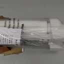 Retractable Baby Gate for Doorways and Stairs, Mesh Safety Gate for Pet, Indoor & Outdoor Use, One-Hand Operation, Easy Installation, 33.6" Tall, Expands to 55" WideWhite,33.6"x55"