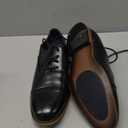 Bruno Marc Boy's Classic Oxfords Dress Shoes (5 Big Kid, Black)