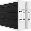 X6672 16x25x5 MERV 16 Furnace Air Filter Compatible with Lennox X6672 Healthy Climate Carbon for Furnace HVAC System (Actual Size: 15.75 x 24.75 x 4.37 In), Part Number HCF16-16, 2 Pack