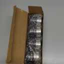 1.98" Trailer Wheel Bearing Protectors, Chromed Stainless Steel Axle Bearing Protective Kit with Dust Cap & Auto Check for Boat Trailer, Utility Trailer, Snowmobile, RV and ATV - 4 Pack